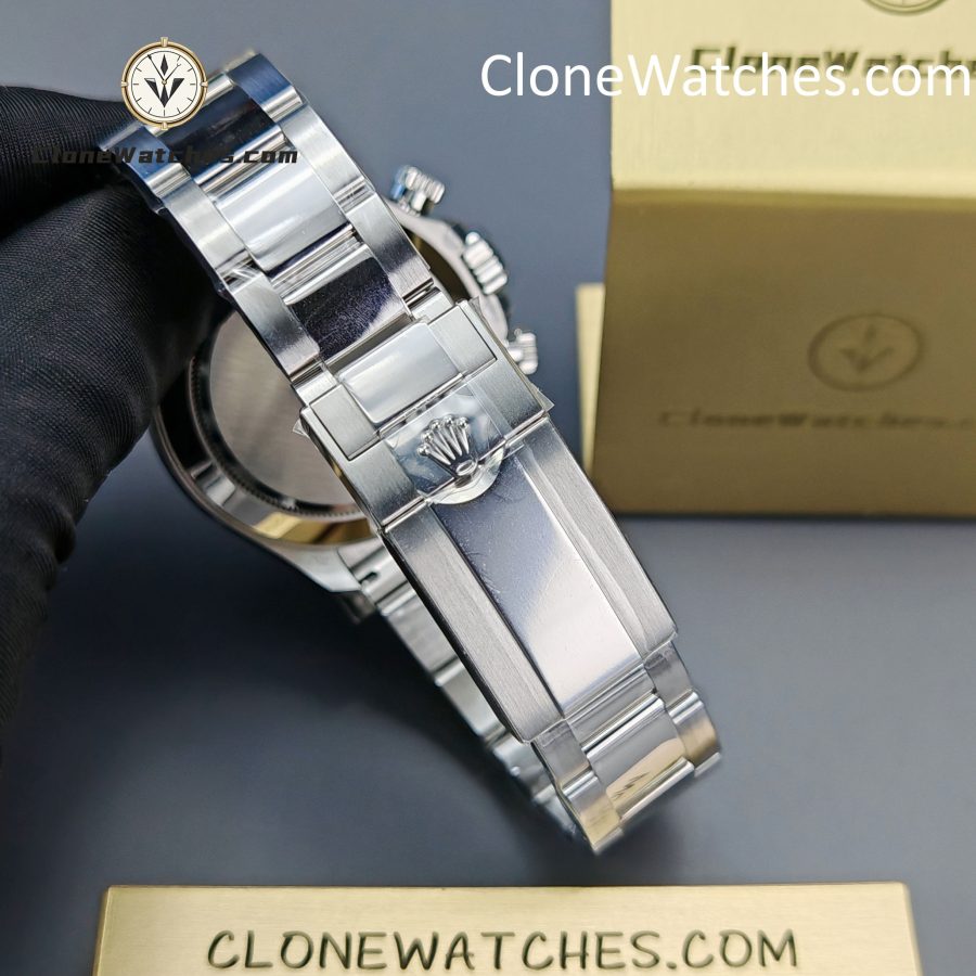 Rolex Super Clone Watches 1:1 Daytona Gray Dial m116509-0072 4130 Movement - Image 7