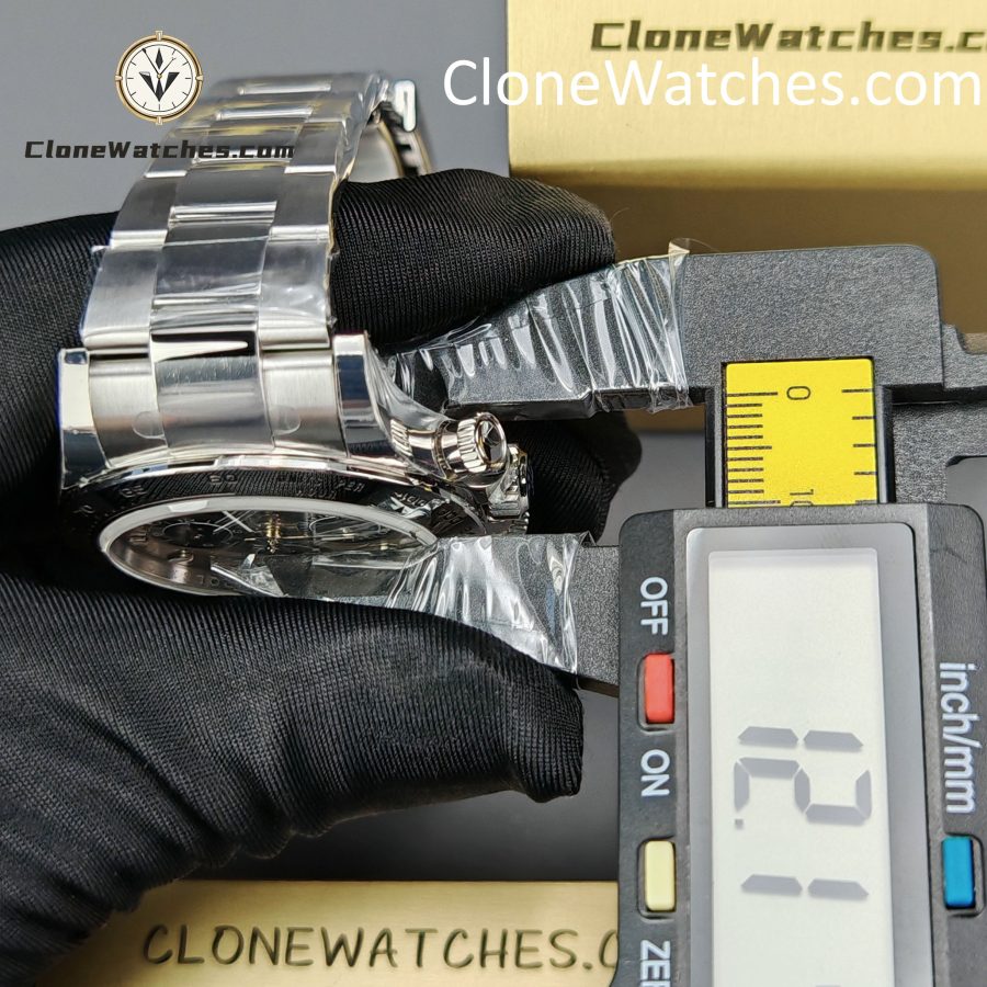 Rolex Super Clone Watches 1:1 Daytona Gray Dial m116509-0072 4130 Movement - Image 16