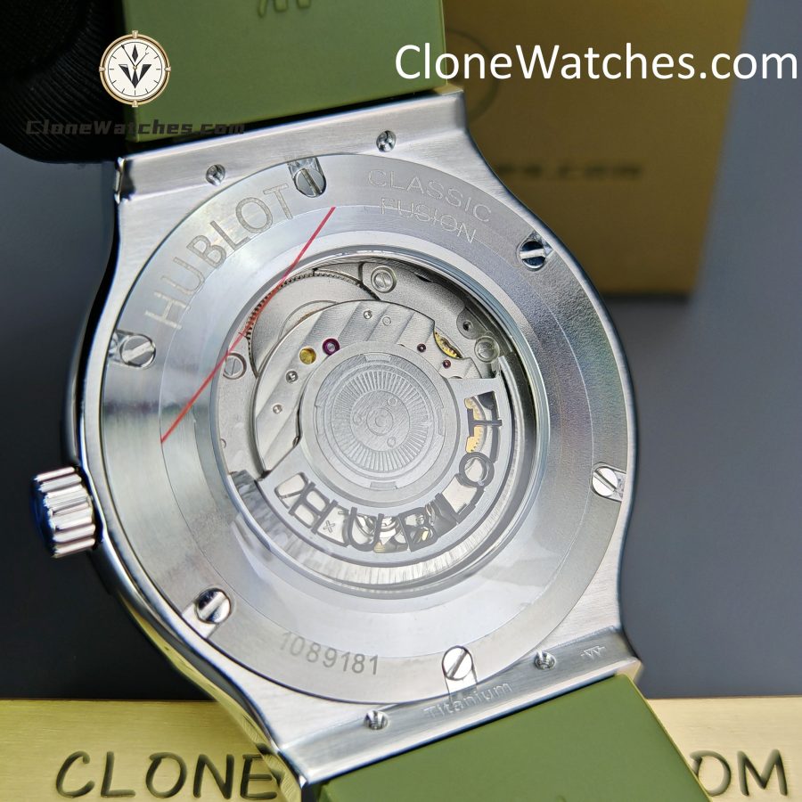 Hublot Super Clone Watches 1:1 Classic Fusion Titanium Green 42MM 542.NX.8970.RX - Image 11