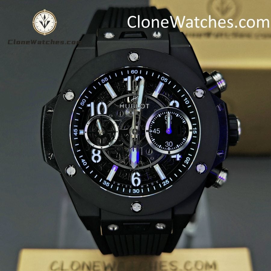 Hublot Super Clone Watches 1:1 Big Bang Unico Black Magic 42MM 441.CI.1171.RX - Image 2