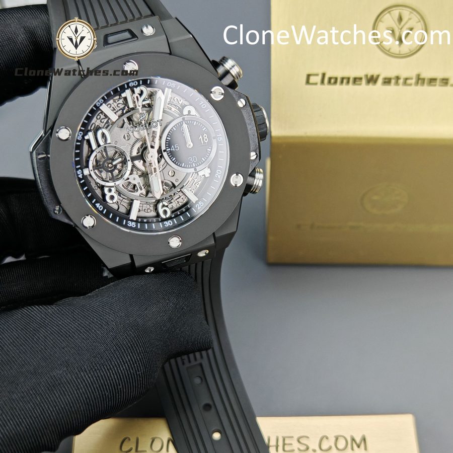 Hublot Super Clone Watches 1:1 Big Bang Unico Black Magic 42MM 441.CI.1171.RX - Image 4