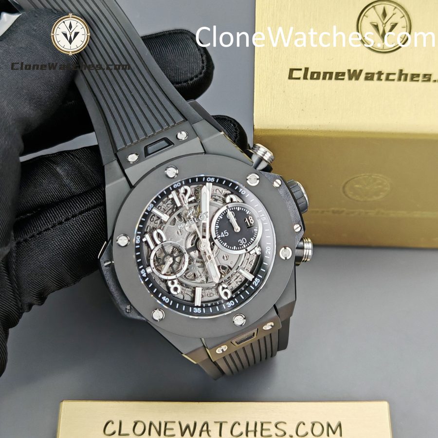 Hublot Super Clone Watches 1:1 Big Bang Unico Black Magic 42MM 441.CI.1171.RX - Image 5
