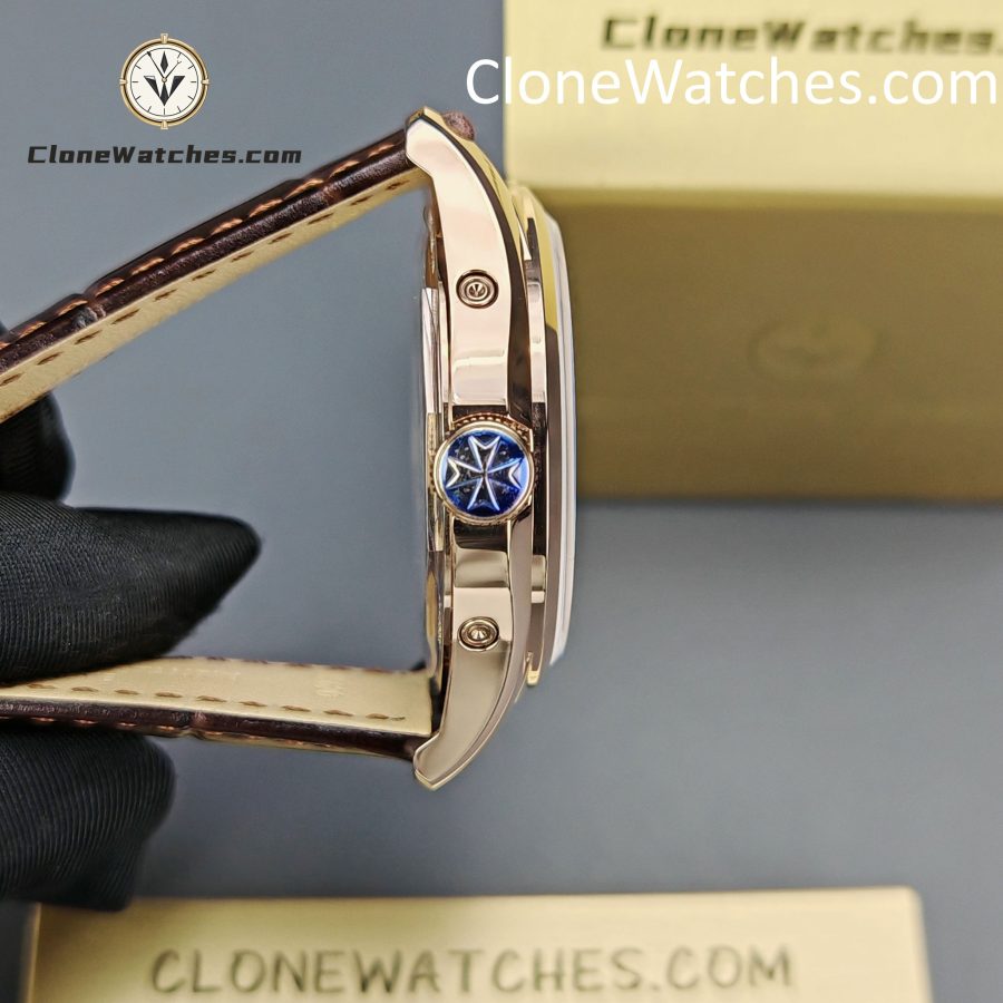 Vacheron Constantin Super Clone Watches 1:1 Fiftysix 4000E/000R-B438 Silver White Dial - Image 7