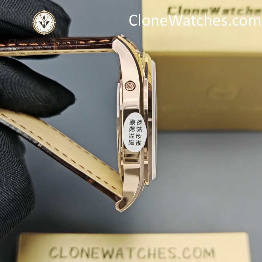 Vacheron Constantin Super Clone Watches 1:1 Fiftysix 4000E/000R-B438 Silver White Dial - Image 8