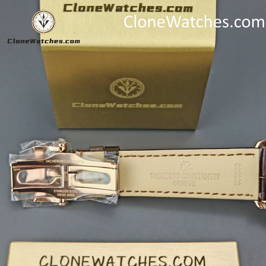 Vacheron Constantin Super Clone Watches 1:1 Fiftysix 4000E/000R-B438 Silver White Dial - Image 10