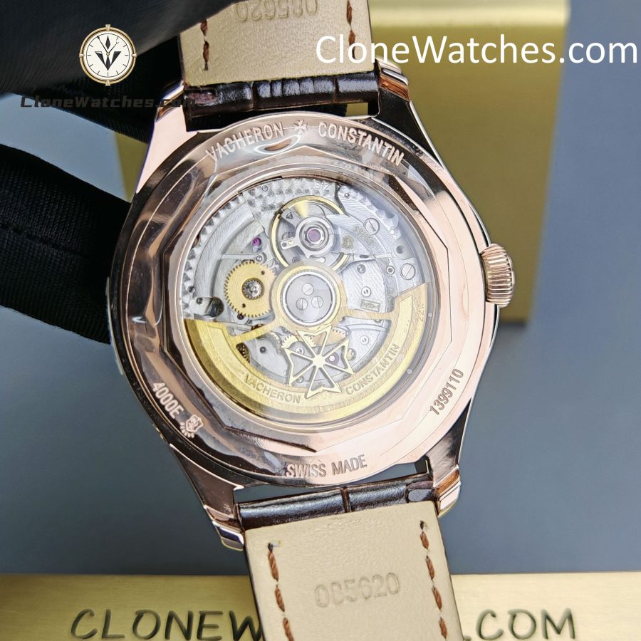 Vacheron Constantin Super Clone Watches 1:1 Fiftysix 4000E/000R-B438 Silver White Dial - Image 12