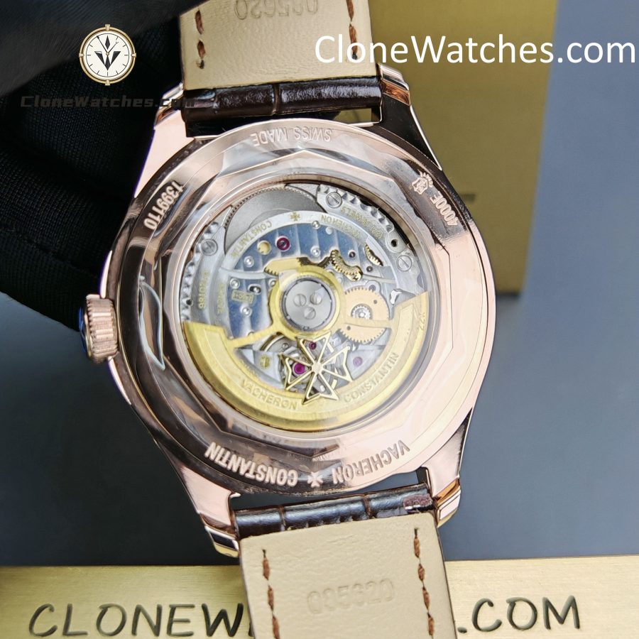 Vacheron Constantin Super Clone Watches 1:1 Fiftysix 4000E/000R-B438 Silver White Dial - Image 13