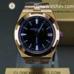 Vacheron Constantin Super Clone Watches 1:1 Overseas Rose Gold 4500V/210R-B705 Blue Dial - Image 2