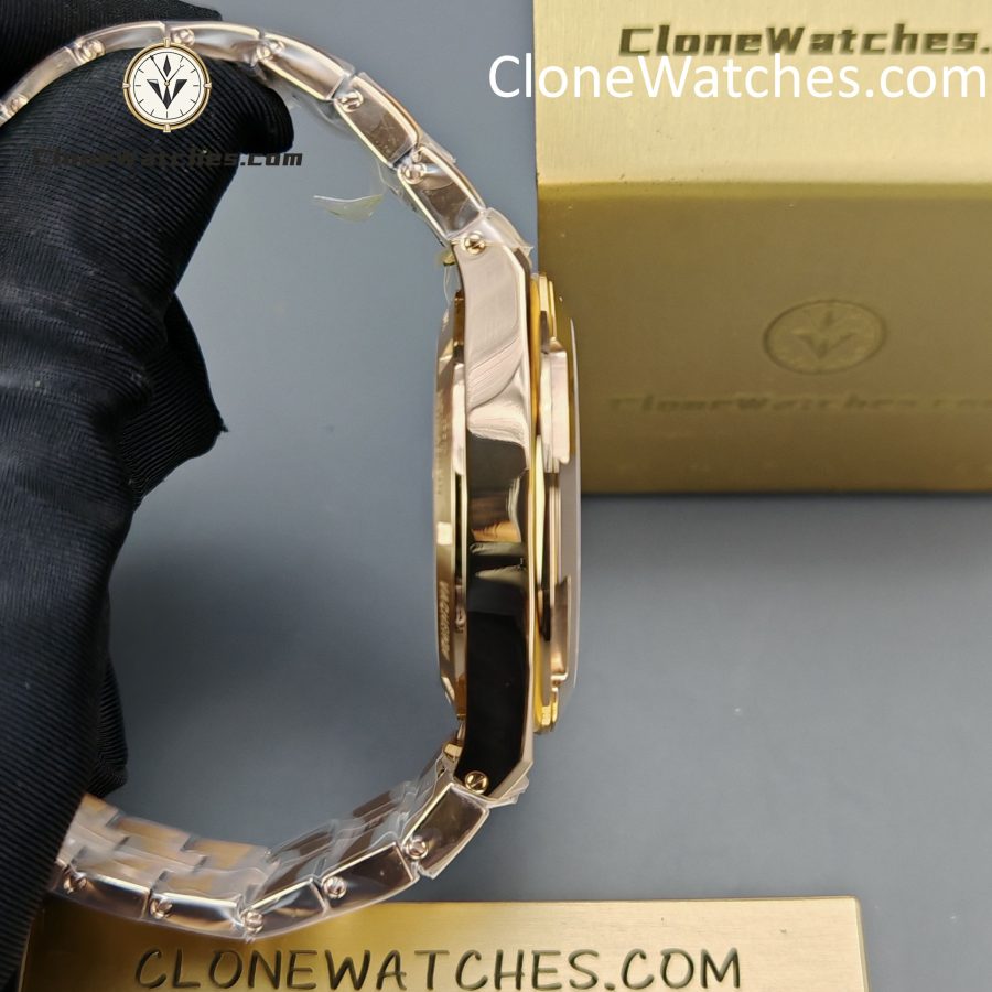 Vacheron Constantin Super Clone Watches 1:1 Overseas Rose Gold 4500V/210R-B705 Blue Dial - Image 8