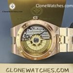 Vacheron Constantin Super Clone Watches 1:1 Overseas Rose Gold 4500V/210R-B705 Blue Dial - Image 16
