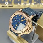 Panerai Super Clone Watches 1:1 Submersible Bronzo PAM01074 Blue Dial - Image 3