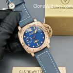 Panerai Super Clone Watches 1:1 Submersible Bronzo PAM01074 Blue Dial - Image 6