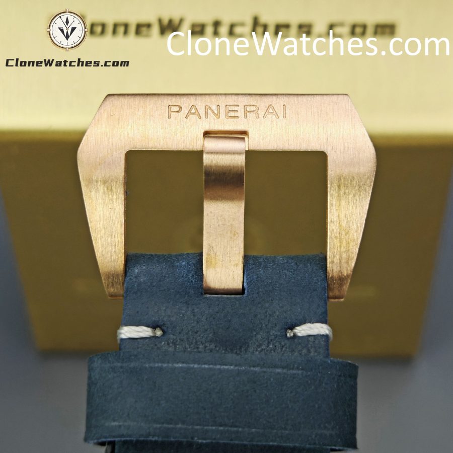 Panerai Super Clone Watches 1:1 Submersible Bronzo PAM01074 Blue Dial - Image 9
