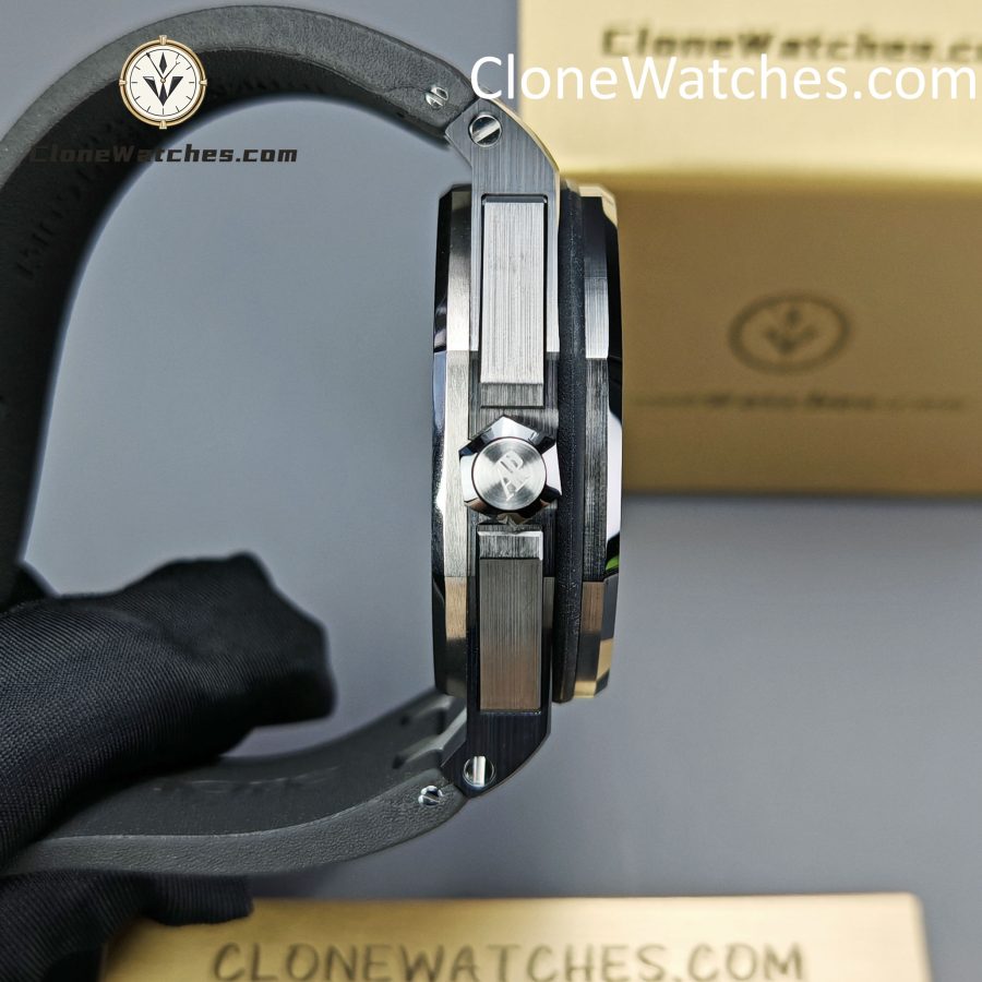 Audemars Piguet Super Clone Watches 1:1 Royal Oak Offshore 15707 Black Dial - Image 7