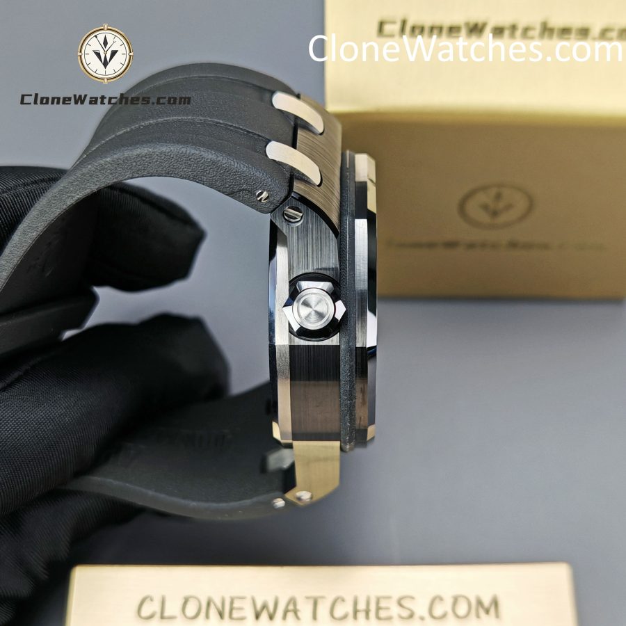 Audemars Piguet Super Clone Watches 1:1 Royal Oak Offshore 15707 Black Dial - Image 8