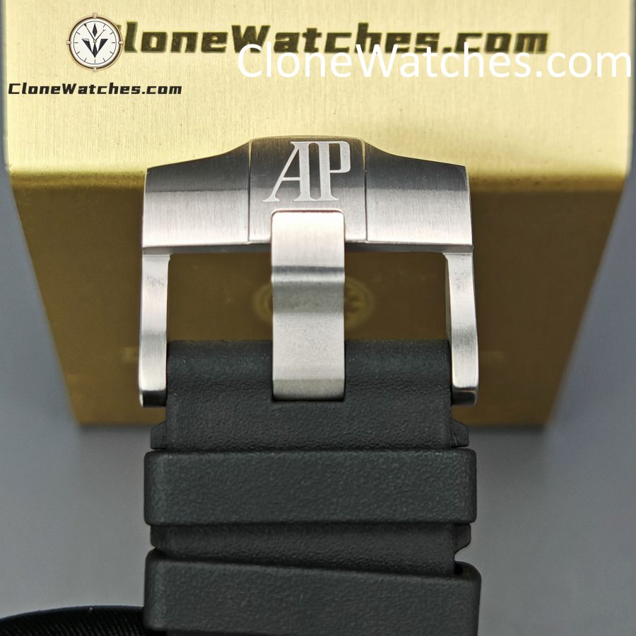 Audemars Piguet Super Clone Watches 1:1 Royal Oak Offshore 15707 Black Dial - Image 9