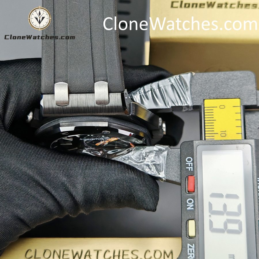 Audemars Piguet Super Clone Watches 1:1 Royal Oak Offshore 15707 Black Dial - Image 15