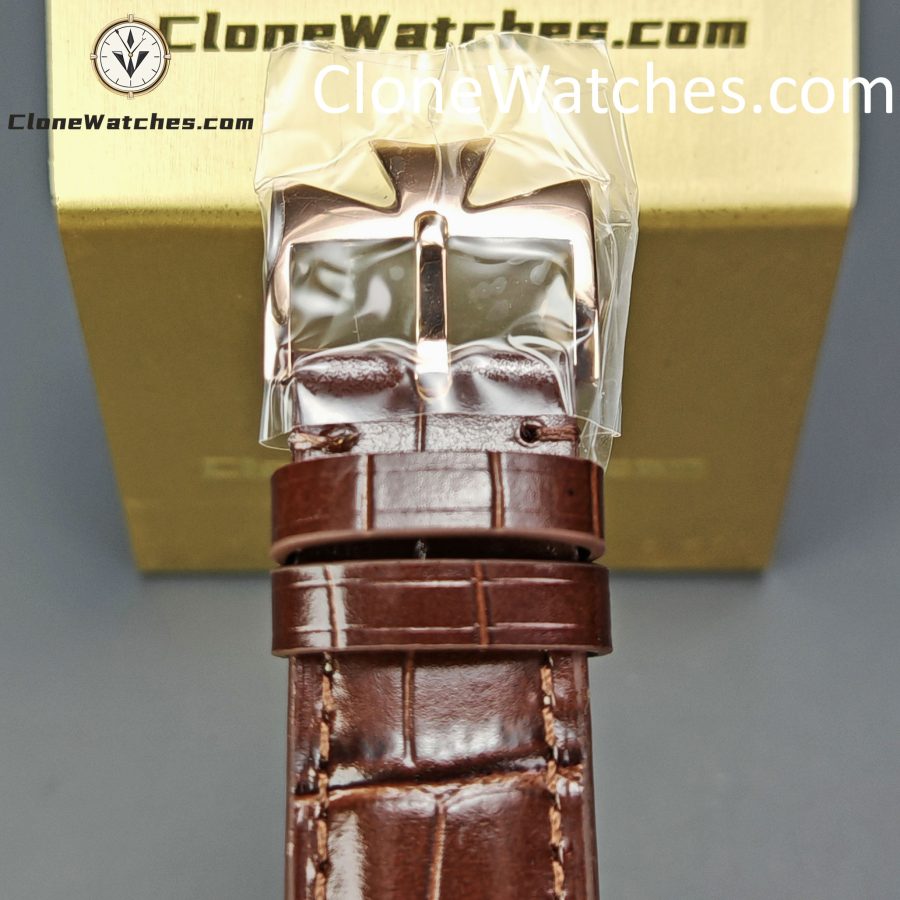 Vacheron Constantin Super Clone Watches 1:1 Patrimony Rose Gold 85180/000R-9166 Black Dial - Image 8