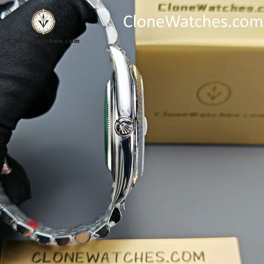 Rolex Super Clone Watches 1:1 DateJust Grey Dial m126334-0013 Jubilee 41MM 3235 Movement - Image 7