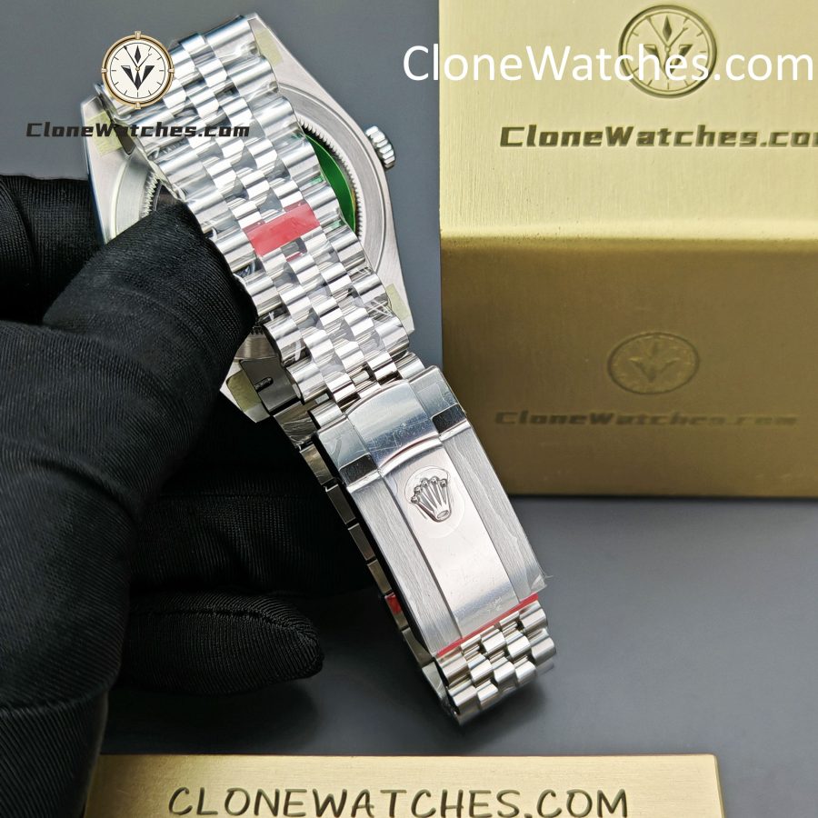 Rolex Super Clone Watches 1:1 DateJust Grey Dial m126334-0013 Jubilee 41MM 3235 Movement - Image 9