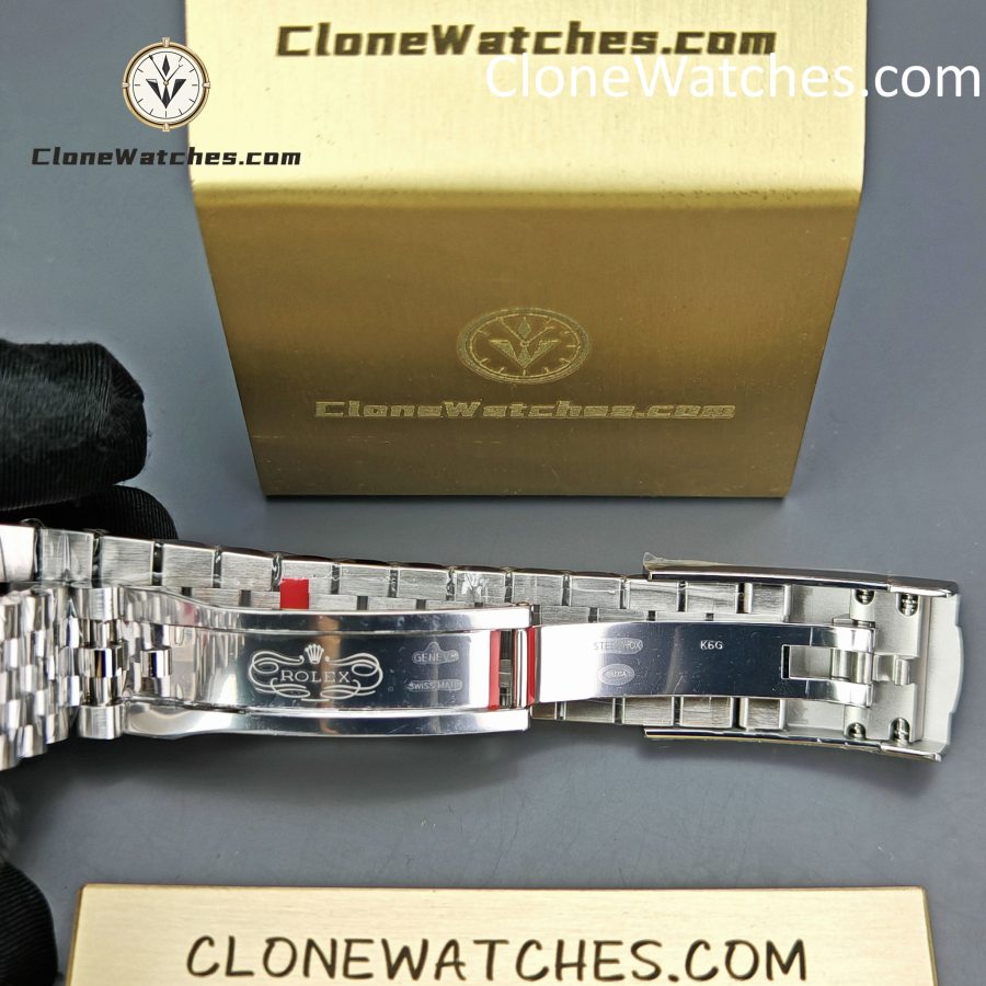 Rolex Super Clone Watches 1:1 DateJust Grey Dial m126334-0013 Jubilee 41MM 3235 Movement - Image 12