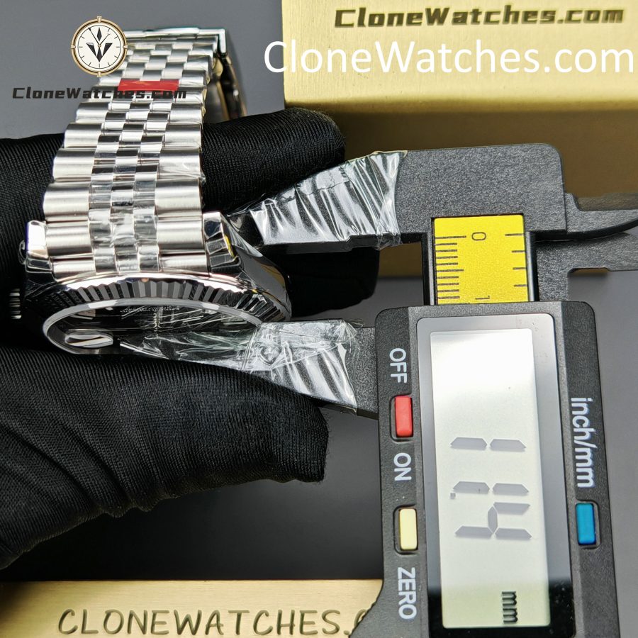 Rolex Super Clone Watches 1:1 DateJust Grey Dial m126334-0013 Jubilee 41MM 3235 Movement - Image 16