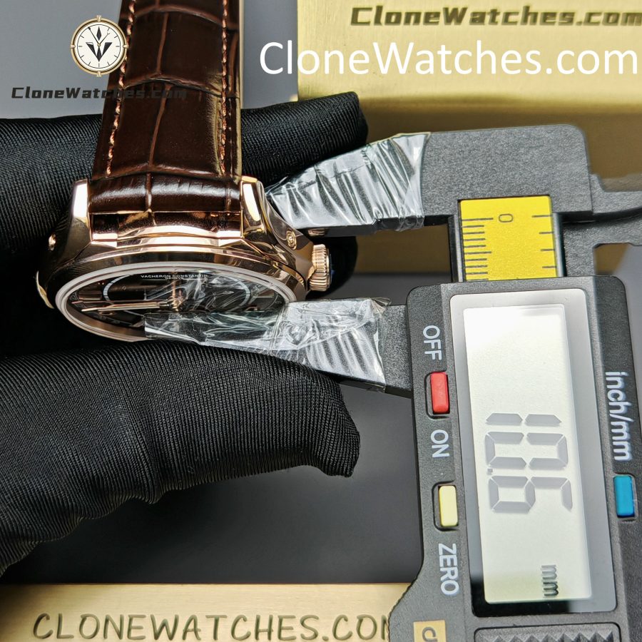 Vacheron Constantin Super Clone Watches 1:1 Fiftysix 4000E/000R-B065 Sepia Brown-Toned Dial - Image 14