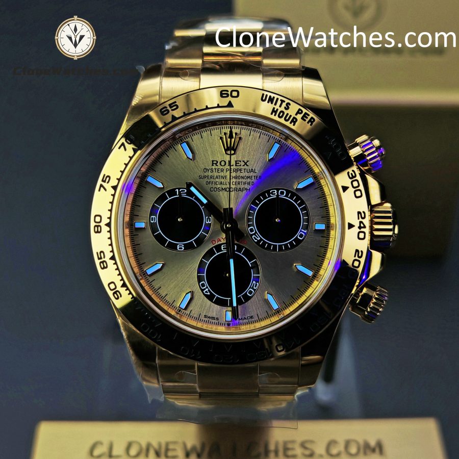 Rolex Super Clone Watches 1:1 Daytona 18K Gold M126508-0006 4131 Movement - Image 2