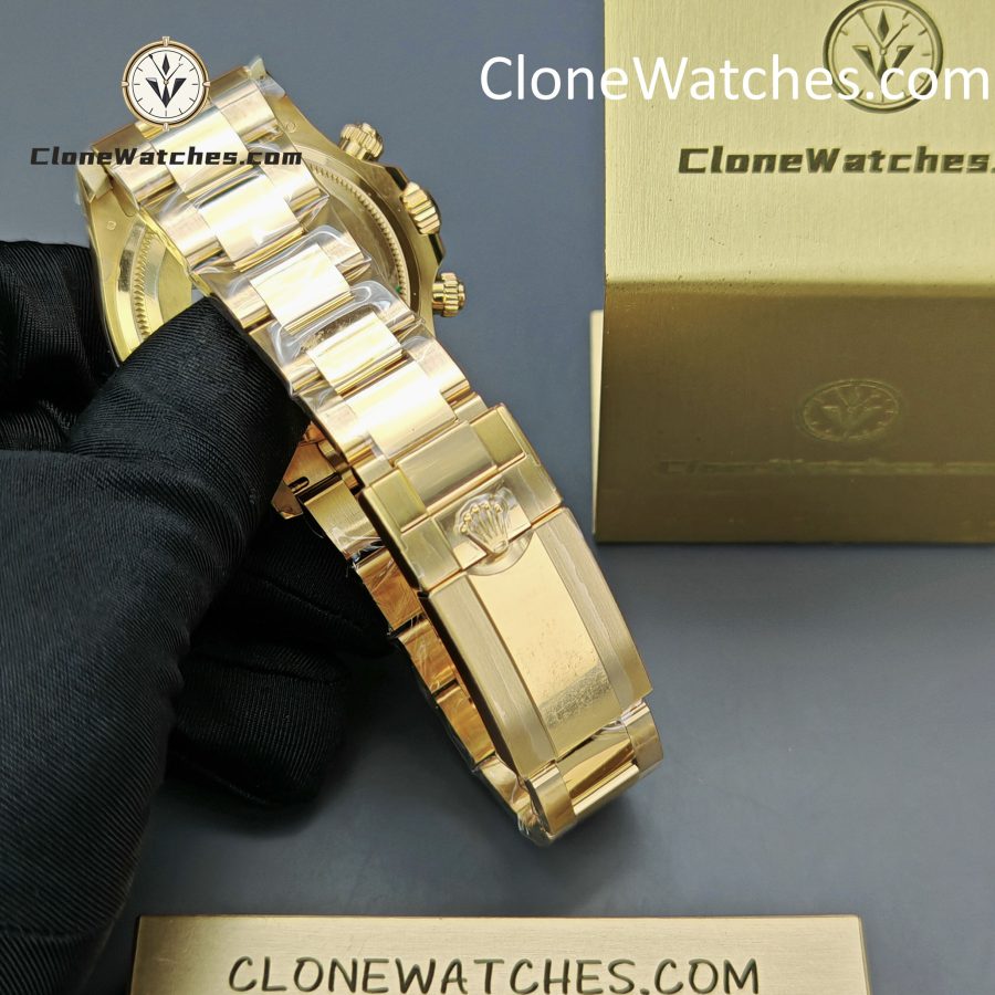Rolex Super Clone Watches 1:1 Daytona 18K Gold M126508-0006 4131 Movement - Image 7