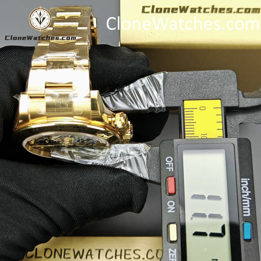 Rolex Super Clone Watches 1:1 Daytona 18K Gold M126508-0006 4131 Movement - Image 16