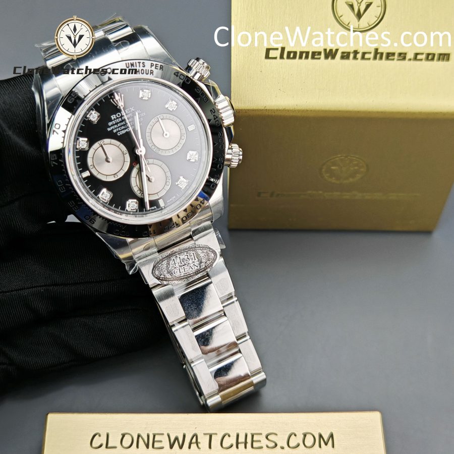 Rolex Super Clone Watches 1:1  Daytona Diamond M126509-0002 4131 Movement - Image 4