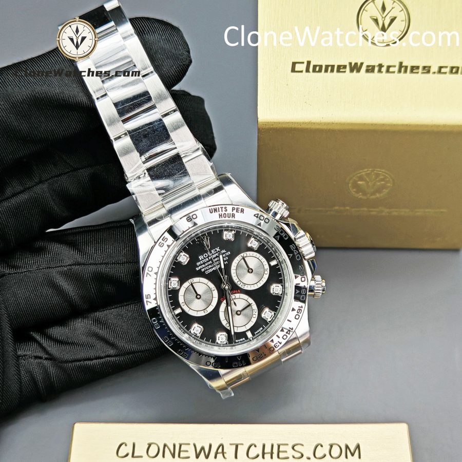 Rolex Super Clone Watches 1:1  Daytona Diamond M126509-0002 4131 Movement - Image 5