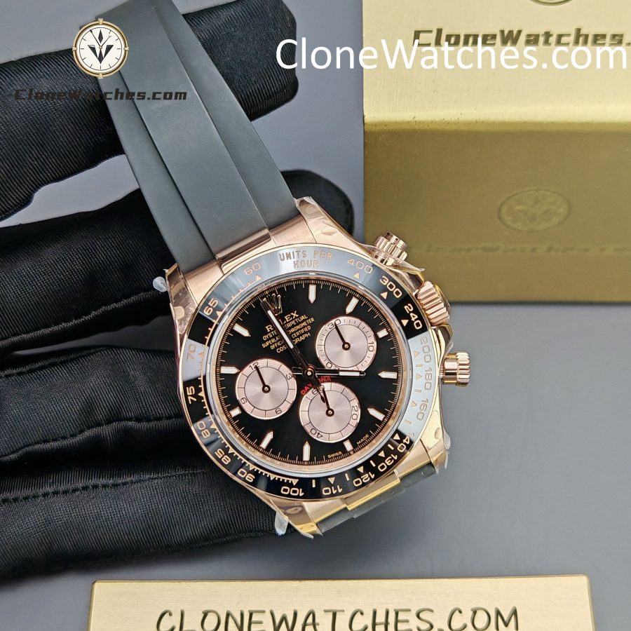Rolex Super Clone Watches 1:1  Daytona Rose Gold M126515ln-0002 4131 Movement - Image 5