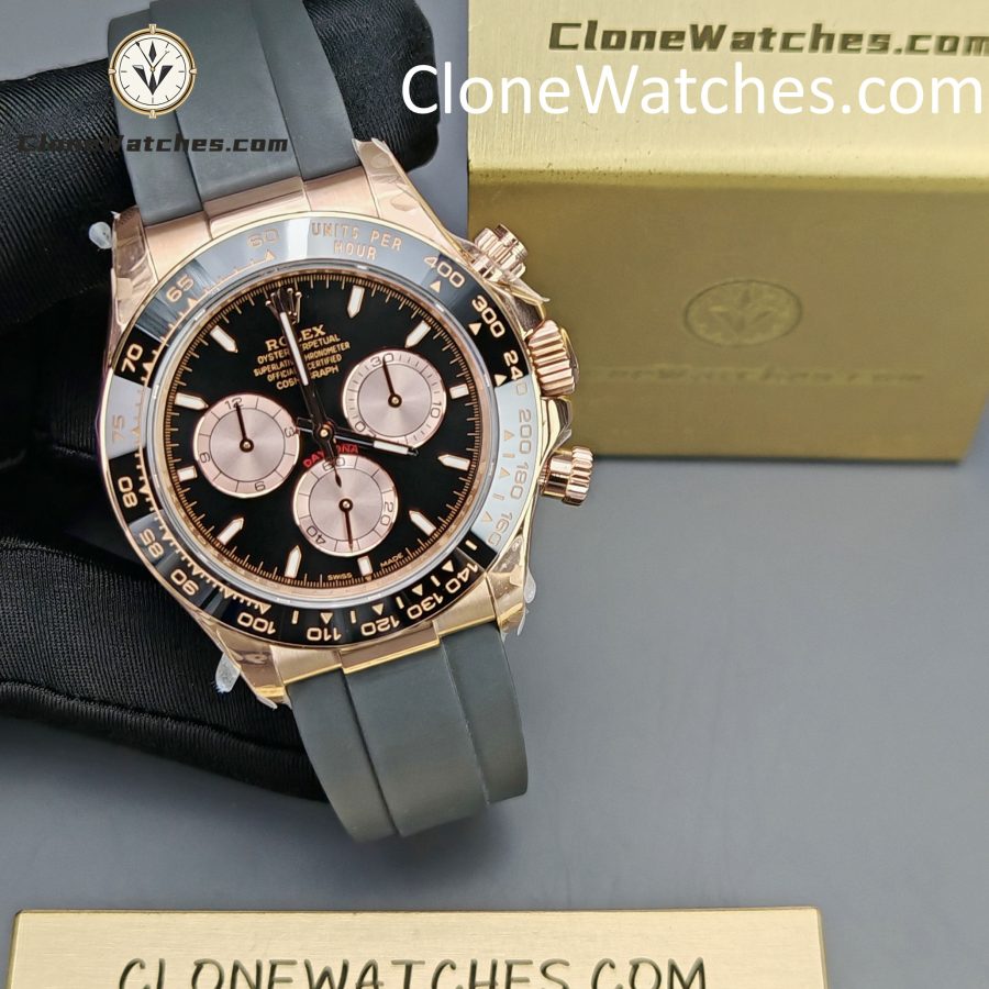 Rolex Super Clone Watches 1:1  Daytona Rose Gold M126515ln-0002 4131 Movement - Image 6