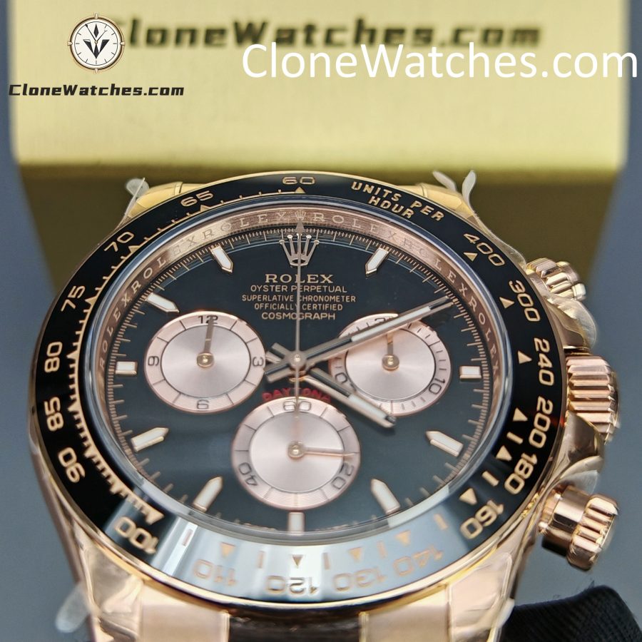 Rolex Super Clone Watches 1:1  Daytona Rose Gold M126515ln-0002 4131 Movement - Image 14
