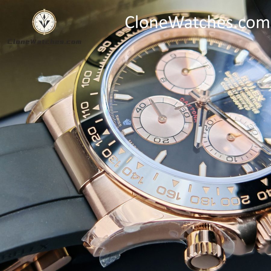 Rolex Super Clone Watches 1:1  Daytona Rose Gold M126515ln-0002 4131 Movement - Image 15