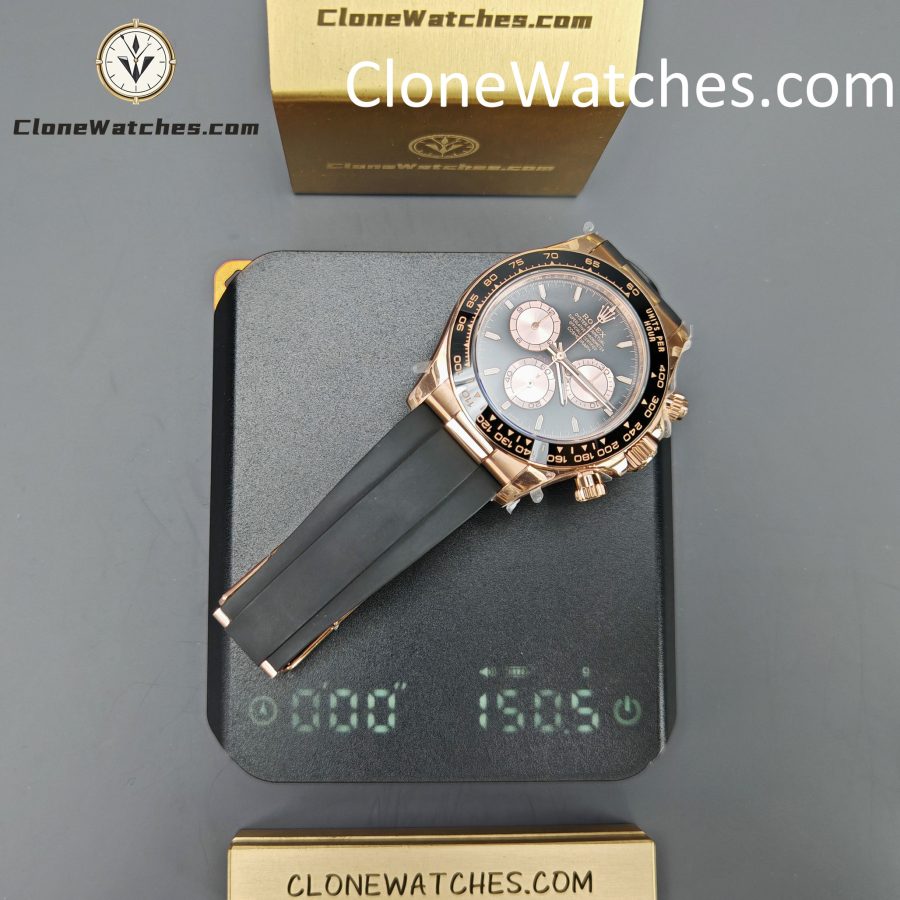 Rolex Super Clone Watches 1:1  Daytona Rose Gold M126515ln-0002 4131 Movement - Image 17