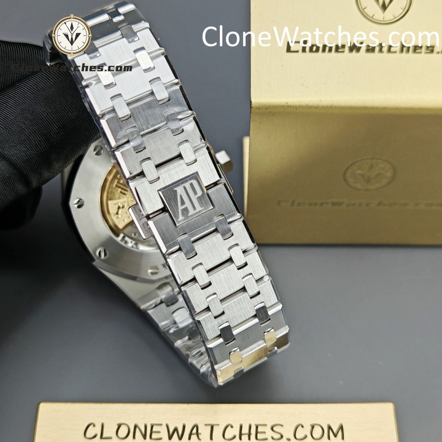 Audemars Piguet Super Clone Watches 1:1 Royal Oak 15400 White Dial - Image 6