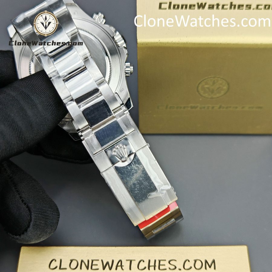 Rolex Super Clone Watches 1:1 Daytona 116599RBOW Rainbow Black Diamonds Dial 4130 Movement - Image 6
