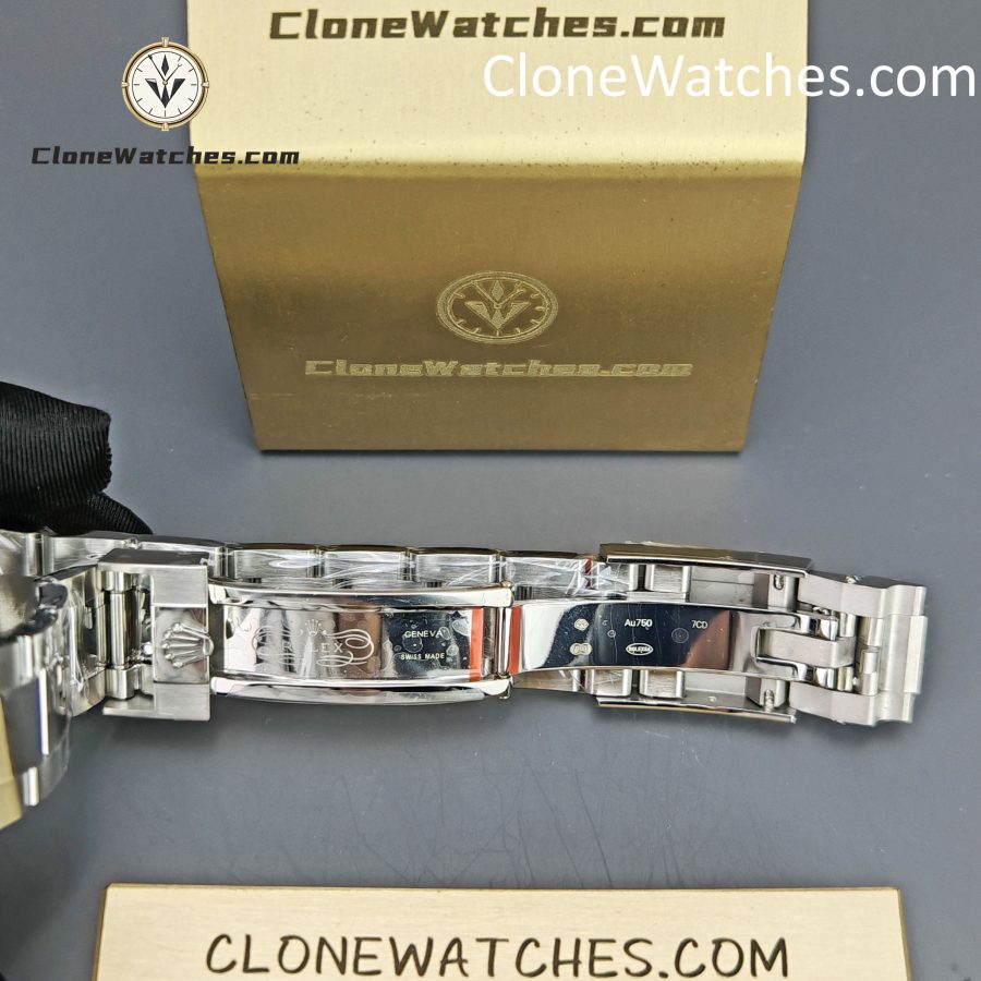 Rolex Super Clone Watches 1:1 Daytona 116599RBOW Rainbow Black Diamonds Dial 4130 Movement - Image 11