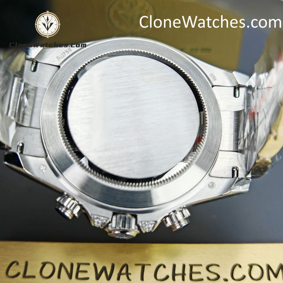 Rolex Super Clone Watches 1:1 Daytona 116599RBOW Rainbow Black Diamonds Dial 4130 Movement - Image 9