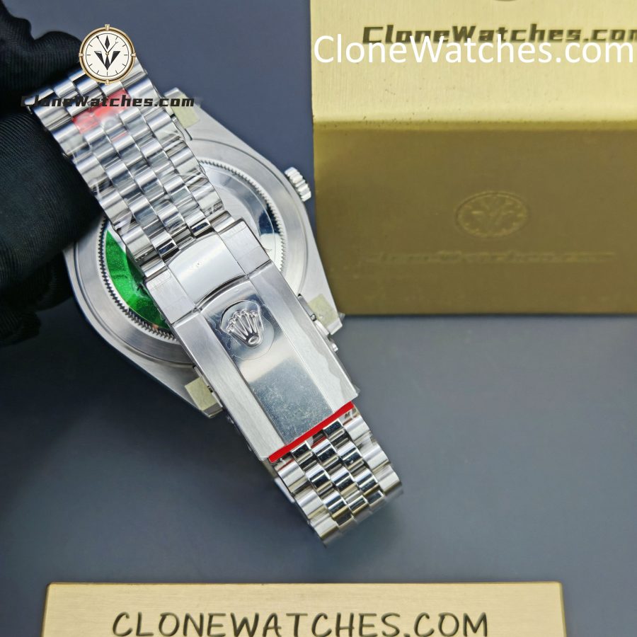 Rolex Super Clone Watches 1:1 DateJust Grey Dial m126334-0014 Jubilee 41MM 3235 Movement - Image 6
