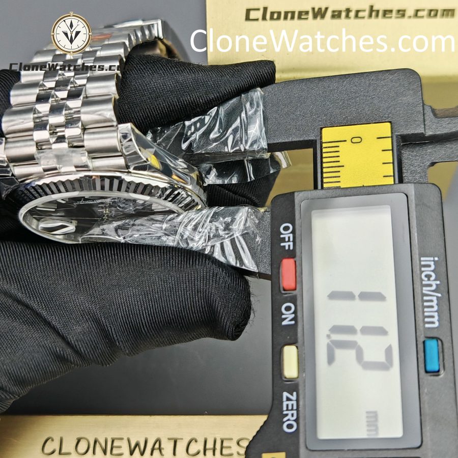 Rolex Super Clone Watches 1:1 DateJust Grey Dial m126334-0014 Jubilee 41MM 3235 Movement - Image 15