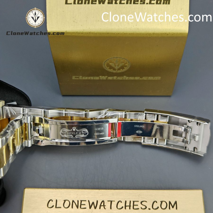Rolex Super Clone Watches 1:1 DateJust Gold Dial m126333-0009 Oyster 41MM 3235 Movement - Image 12