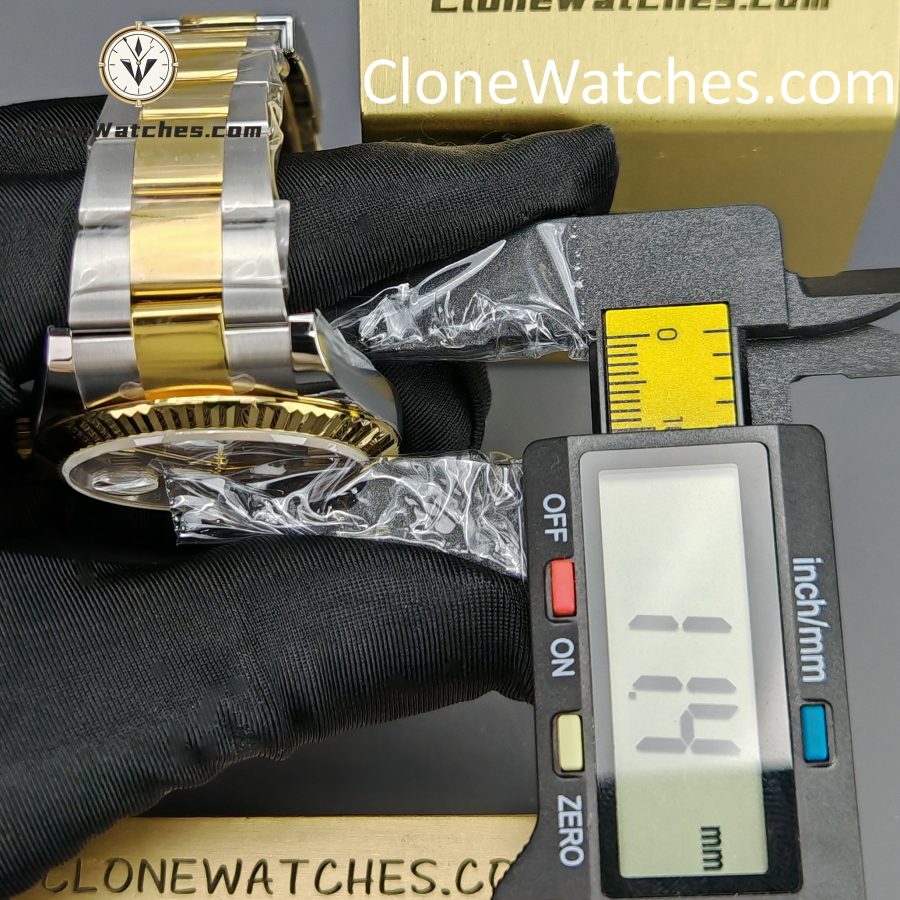 Rolex Super Clone Watches 1:1 DateJust Gold Dial m126333-0009 Oyster 41MM 3235 Movement - Image 16