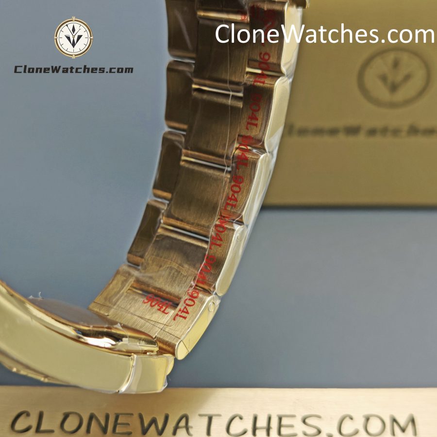 Rolex Super Clone Watches 1:1 Sky Dweller Yellow Gold Black Dial Oyster M336938-0002 9002 Movement - Image 10