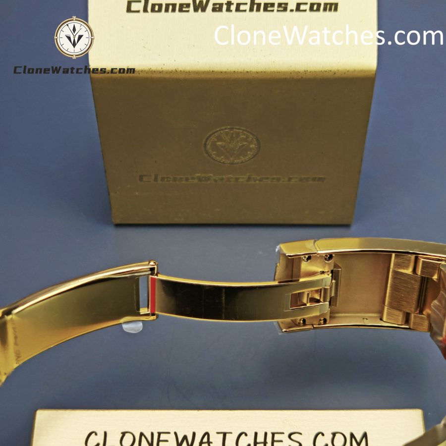 Rolex Super Clone Watches 1:1 Sky Dweller Yellow Gold Black Dial Oyster M336938-0002 9002 Movement - Image 13