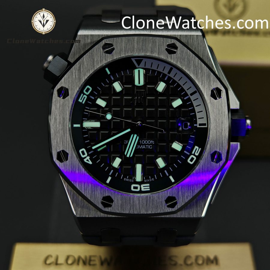Audemars Piguet Super Clone Watches 1:1 Royal Oak Offshore 15720 Grey Dial - Image 2