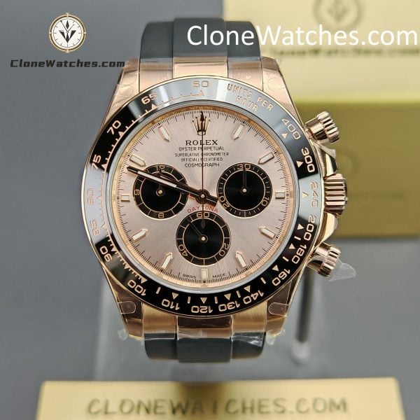 Rolex Super Clone Watches 1:1  Daytona Rose Gold M126515ln-0006 4131 Movement