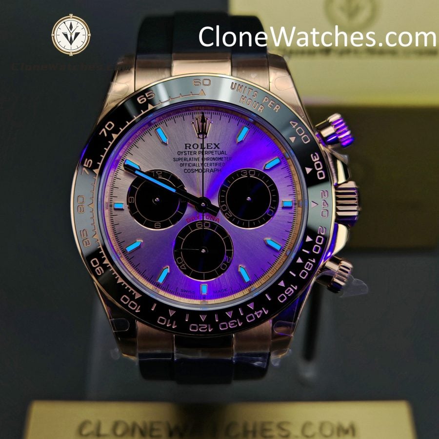 Rolex Super Clone Watches 1:1  Daytona Rose Gold M126515ln-0006 4131 Movement - Image 2